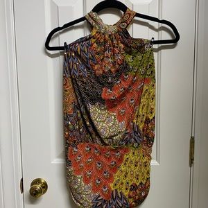 Joseph Ribkoff sequined halter size 2